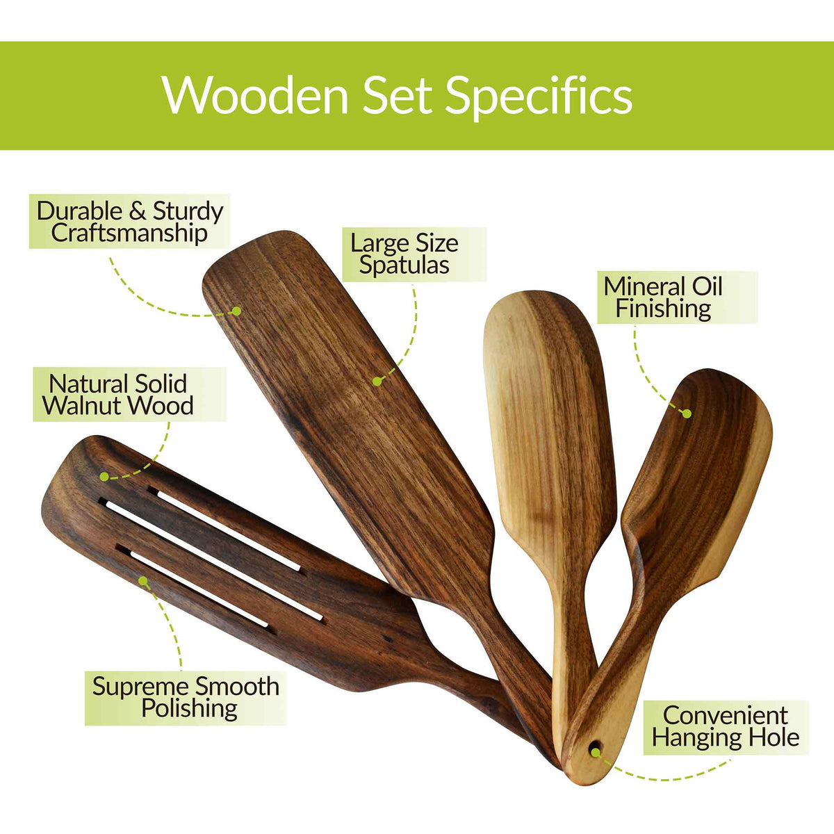 Walnut Spatulas