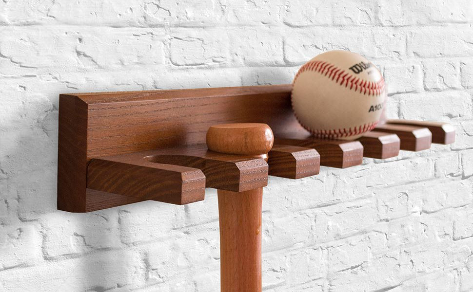 How To Hang A Baseball Bat On The Wall