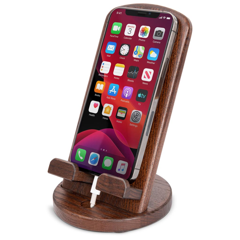 Portable Wooden Cell Phone Stand | Teslyar